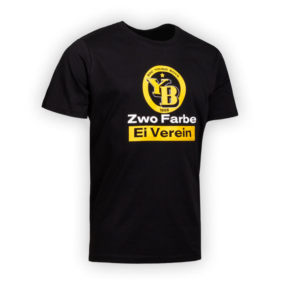 YB T-Shirt 2 Farbe 1 Verein Schwarz