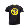 YB T-Shirt Logo Schwarz Kinder