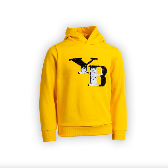 YB Hoodie Pailletten Kinder