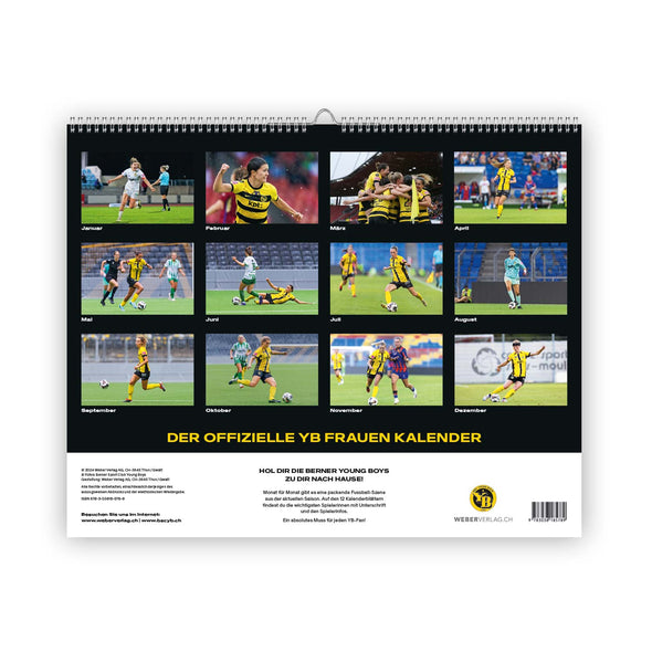 YB Frauen Kalender 2025