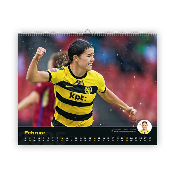 YB Frauen Kalender 2025