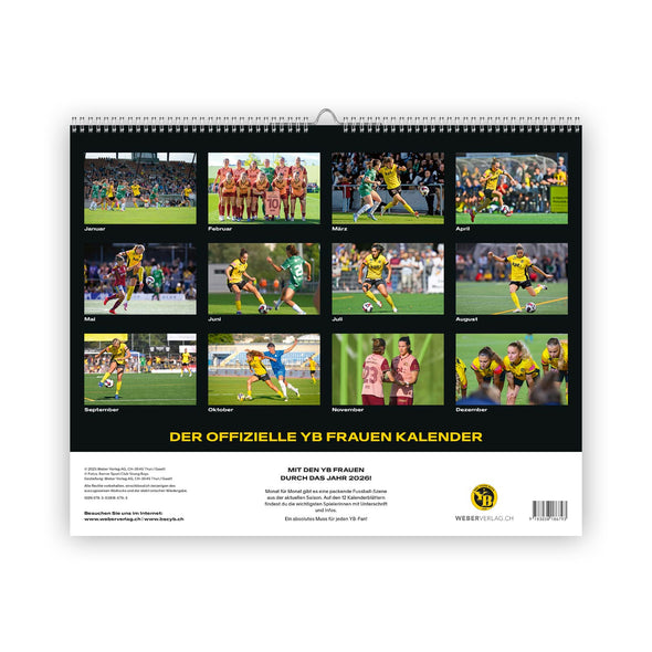 YB Frauen Kalender 2026