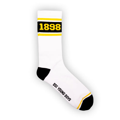 YB Socken 1898 Weiss