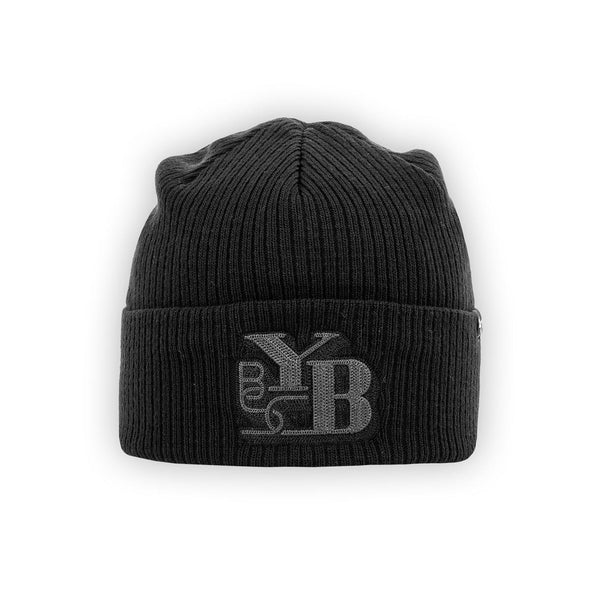 YB x `47 Beanie Cuff Knit Retro Black