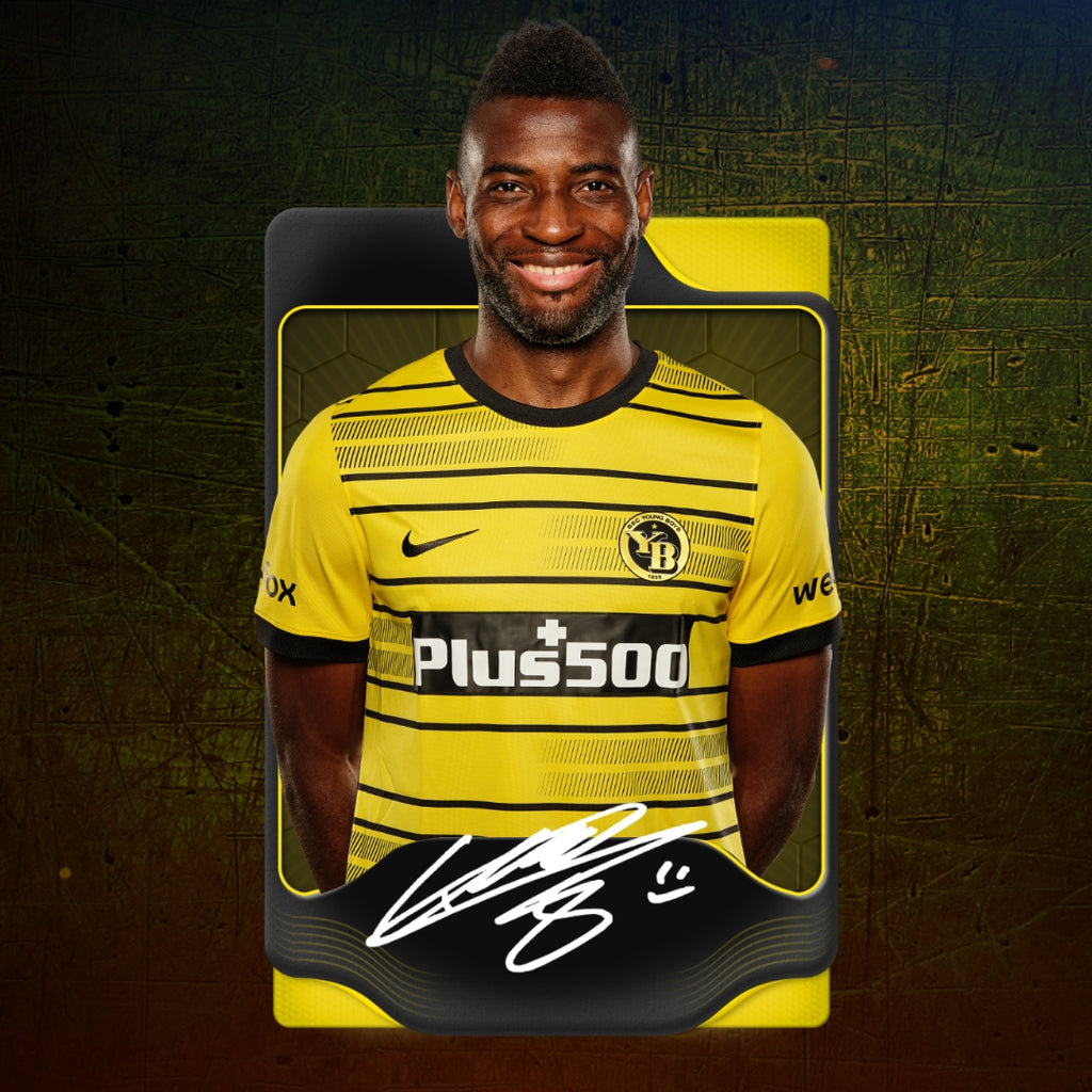 Jean-Pierre Nsame, Cameroon 🇨🇲 Young Boys Bern 2022/23 hand