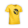 YB T-Shirt Logo Gelb Kinder
