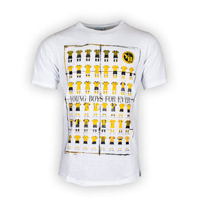 YB T-Shirt Trikot Chronologie Herren