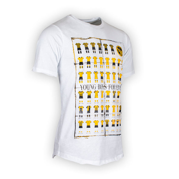 YB T-Shirt Trikot Chronologie Herren
